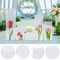 5Pcs Modern Wedding Flower Stand Box Acrylic Square Transparent Box Floral Decor